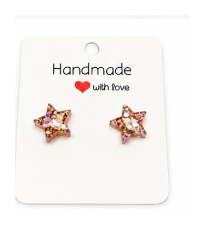 Rose Star Studs